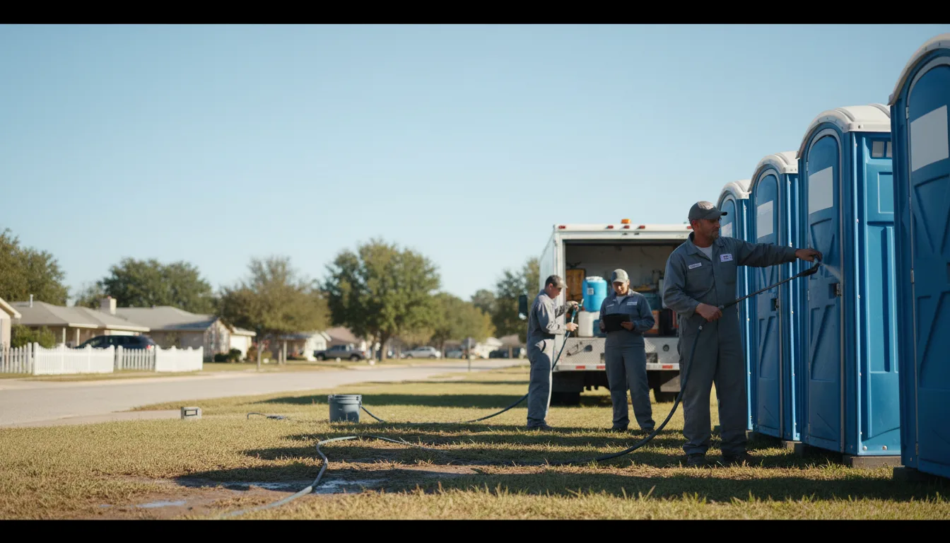 Long-Term Portable Toilet Rental in Cornell, IL near me